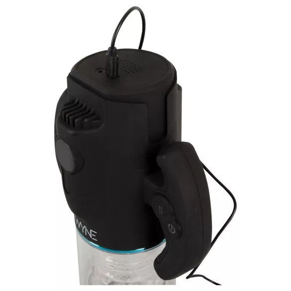 WYNE 11 - automaattinen masturbointilaite miehille - musta