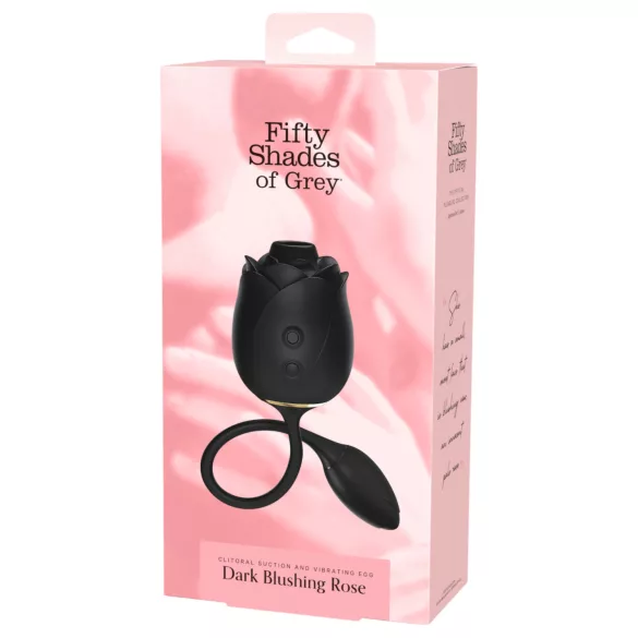 Fifty Shades of Grey - klitoriskiihotin ja vibrokananmuna - musta