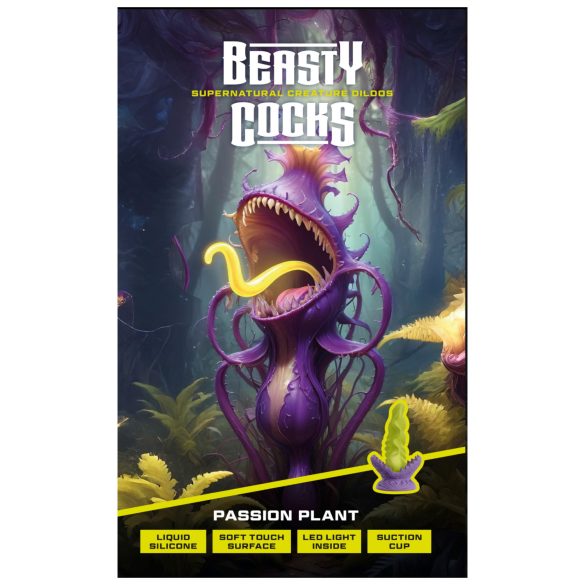 Beasty Cocks - Dildo - Valoa hohtava - Vihreä