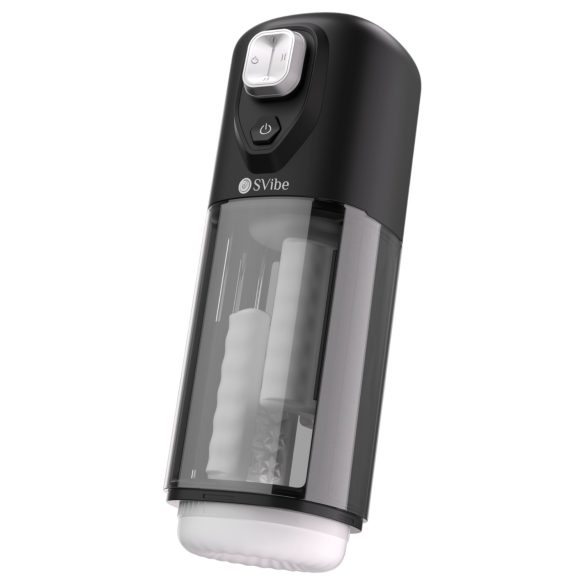 Snail Vibe Ikon Volt - automaattinen masturbaattori (musta)