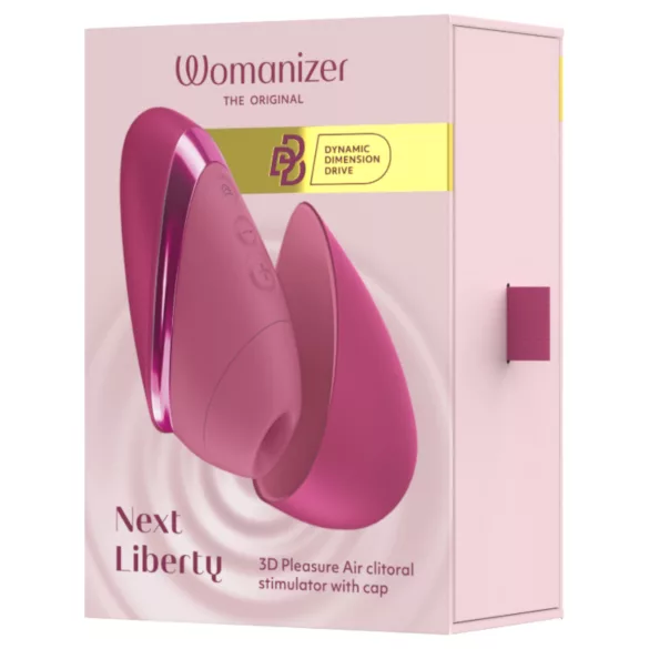 Womanizer Next Liberty - ilmuaalto-klitoriskiihotin (vaaleanpunainen)