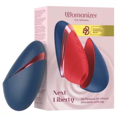   Womanizer Next Liberty - ilmalla toimiva klitoriskiihotin (sininen)