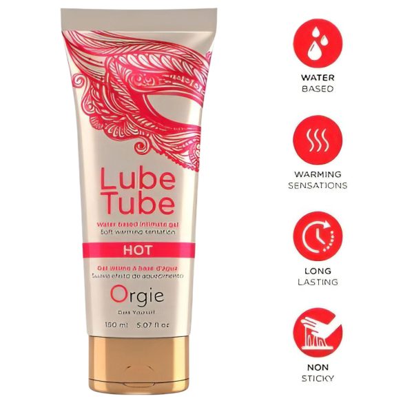 Orgie Lube Tube - liukuvoide lämmittävä vaikutus - 150 ml