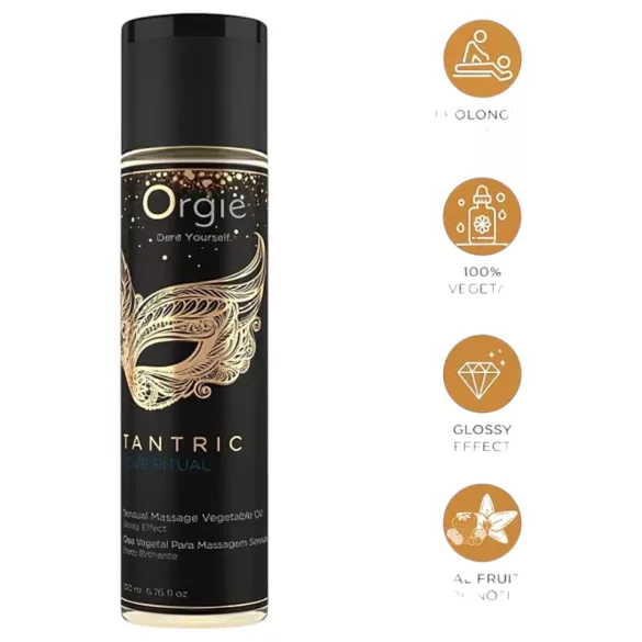 Orgie - hierontaöljy - aistillinen - 200ml
