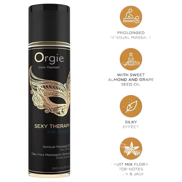 Orgie - hierontaöljy - aistillinen - 200ml
