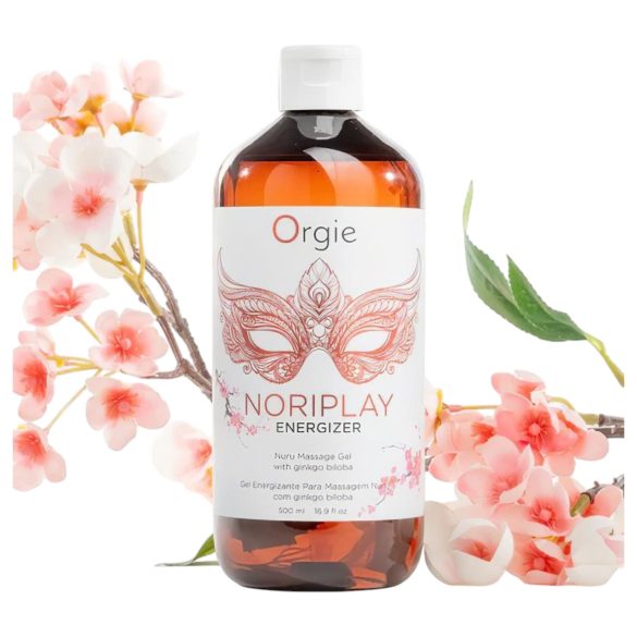Orgie Noriplay Energizer - NURU hierontageeli - virkistävä - 500ml