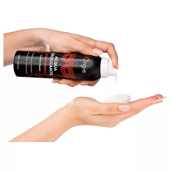 Orgie - hierontavaahto - mansikka - 150 ml