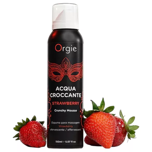 Orgie - hierontavaahto - mansikka - 150 ml