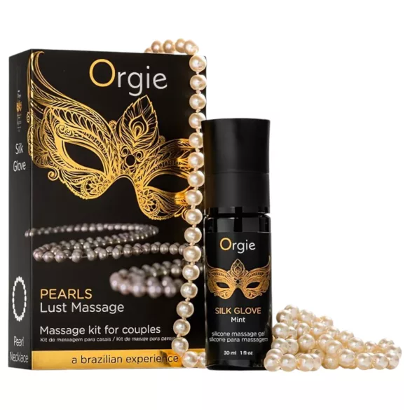 Orgie Pearls Lust - helminauha ja hierontageeli 30ml