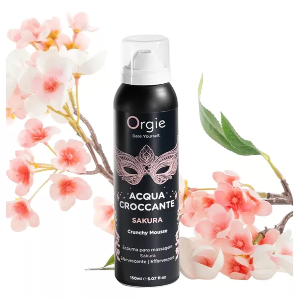 Orgie Acqua Croccante - hierontavaahto - kirsikankukka - 150ml