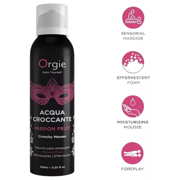 Orgie - hierontavaahto - passionhedelmä - 150 ml