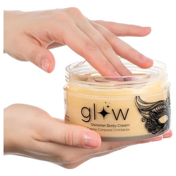 Orgie Glow - vartalovoide - hohtava ja kimaltava - 250ml