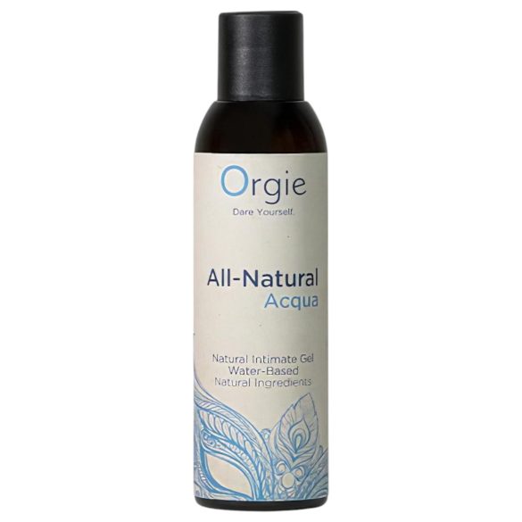 Orgie All Natural – vesipohjainen liukuvoidegeeli (150 ml)