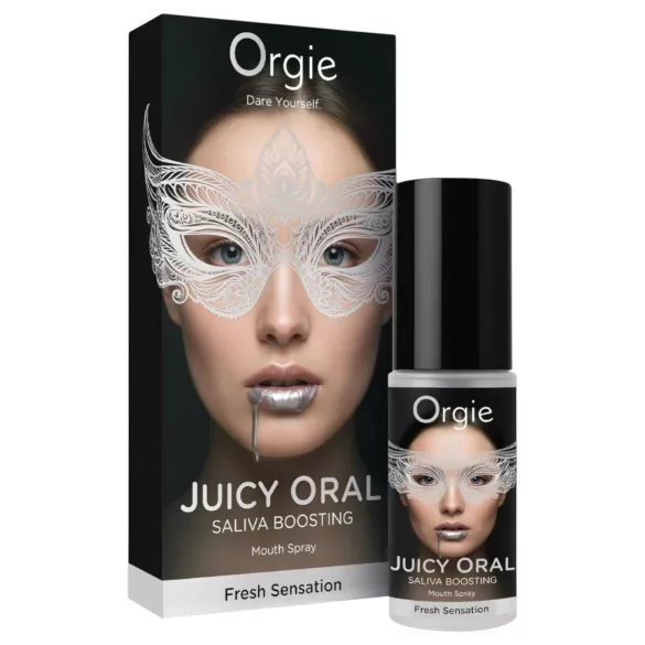 Orgie Juicy Oral - suudelma- ja suuseksi-nautintoa tehostava suihke (15 ml)