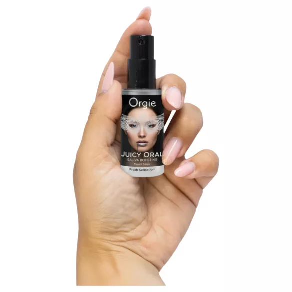 Orgie Juicy Oral - suudelma- ja suuseksi-nautintoa tehostava suihke (15 ml)