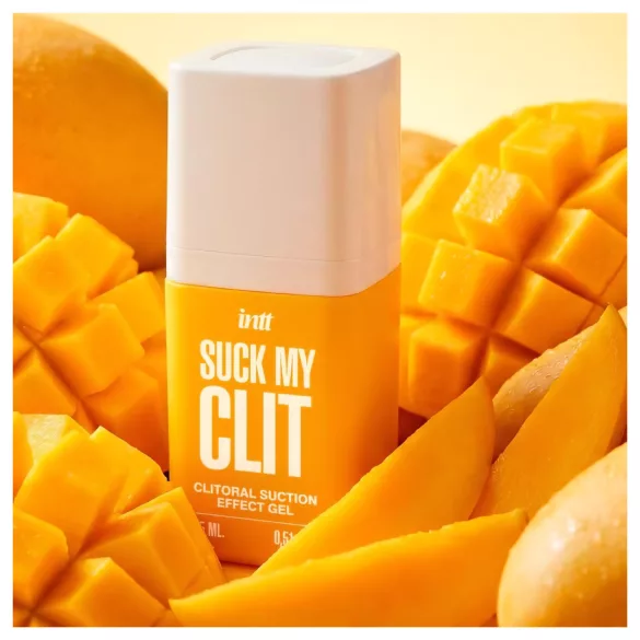 Intt Suck My Clit - klitoriskiihottava geeli naisille - mango (15 ml)