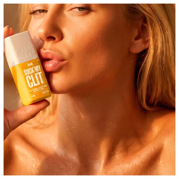 Intt Suck My Clit - klitoriskiihottava geeli naisille - mango (15 ml)