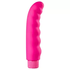Baseks - aaltoileva vibraattori (vaaleanpunainen) - 16 cm
