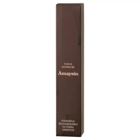 Amaysin - akkukäyttöinen sauvavibraattori (sininen)