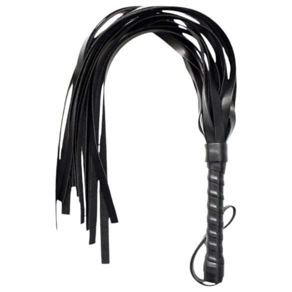 Keinotekoinen nahkaruoska - musta (42 cm)