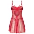 Obsessive Gifty - babydoll ja stringisetti (punainen)