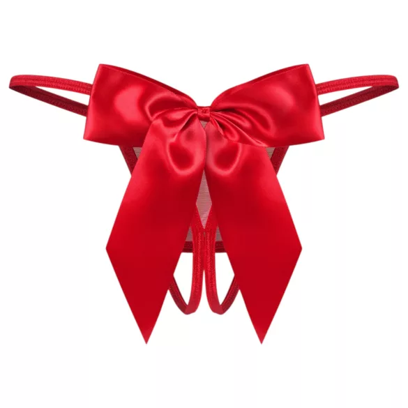 Obsessive Gifty - avoimet stringit (punaiset) - L/XL