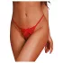 Obsessive Gifty - avoimet stringit (punaiset) - 2XL/3XL