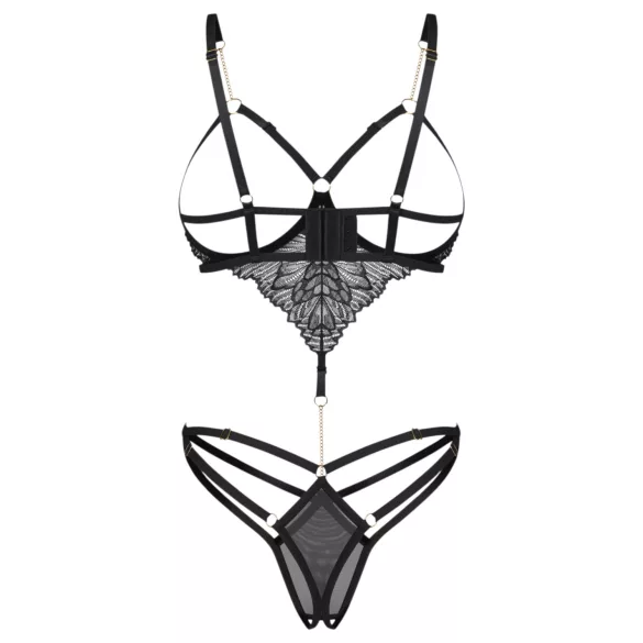 Obsessive Matildea - avoin body (musta)