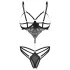 Obsessive Matildea - avoin body (musta)