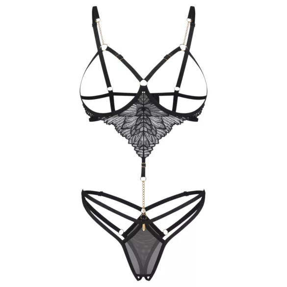 Obsessive Matildea - avoin body (musta)