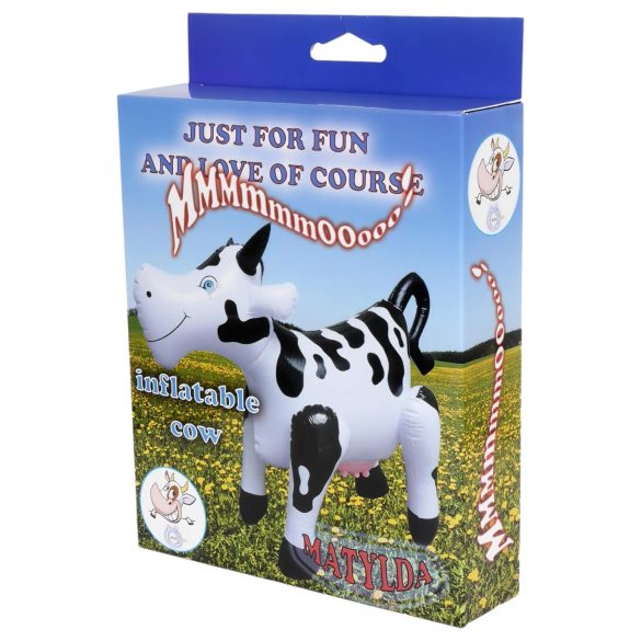 Matylda - puhalelu lehmä - puhallettava latex