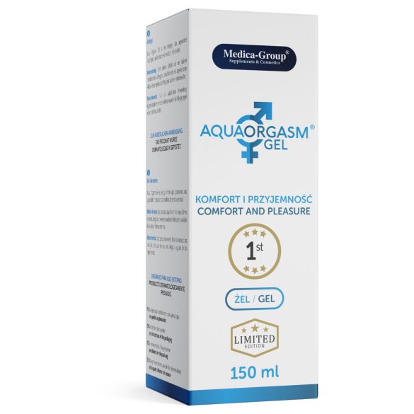 Aqua Orgasm Gel - vesigeeli - kosteuttava, stimuloiva - 150 ml