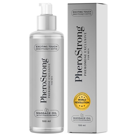 PheroStrong Exclusive – Hierontaöljy miehille (100 ml)
