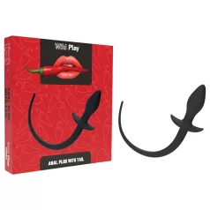 Wild Play - anaalitappi hännällä - musta