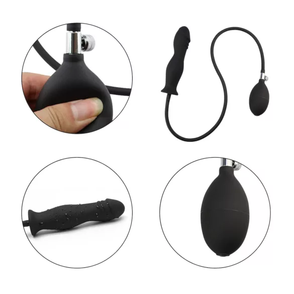 Wild Play - pumppattava anustappi - musta