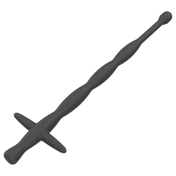 Men's Play - penisdilataattori silikoninen musta