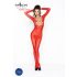 Passion BS031 - avoin catsuit - punainen - S-L