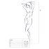 Passion BS032 - hihaton verkkobody (punainen) - S-L