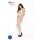 Passion BS032 - Verkkomainen Jumpsuit (Valkoinen) - Koot S-L