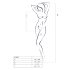 Passion BS064 - avonainen verkkobody (musta) - S-L