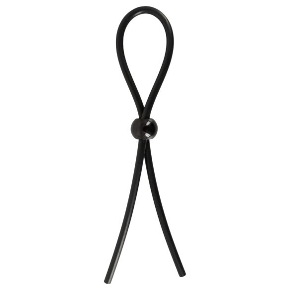 Magic Shiver - säädettävä penisrengas (musta)