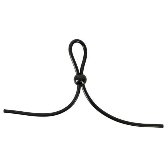 Magic Shiver - säädettävä penisrengas (musta)