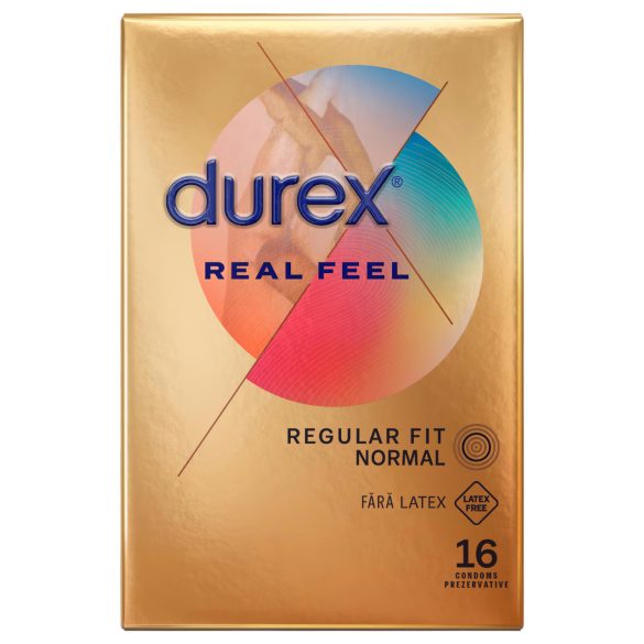 Durex Real Feel - lateksiton kondomi (16 kpl)