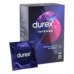 Durex Intense - aistilliset, nystyräiset kondomit (16 kpl)