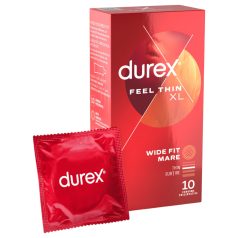   Durex Feel Thin XL - kondomi - ohut ja luonnollinen tunne - 10 kpl