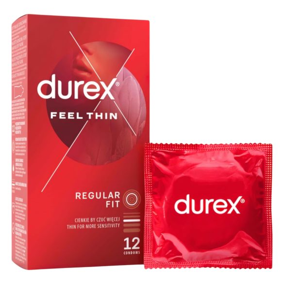 Durex Feel Thin - luonnollinen tunne, 2x12kpl