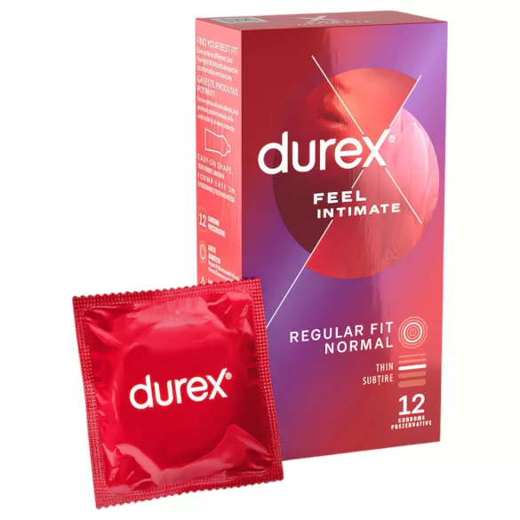 Durex Feel Intimate - ohut kondomi - 2 x 12 kpl pakkaus
