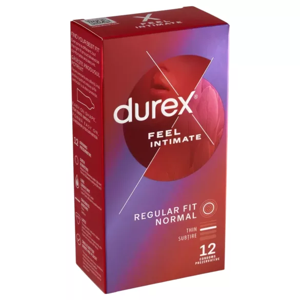 Durex Feel Intimate - ohut kondomi - 2 x 12 kpl pakkaus