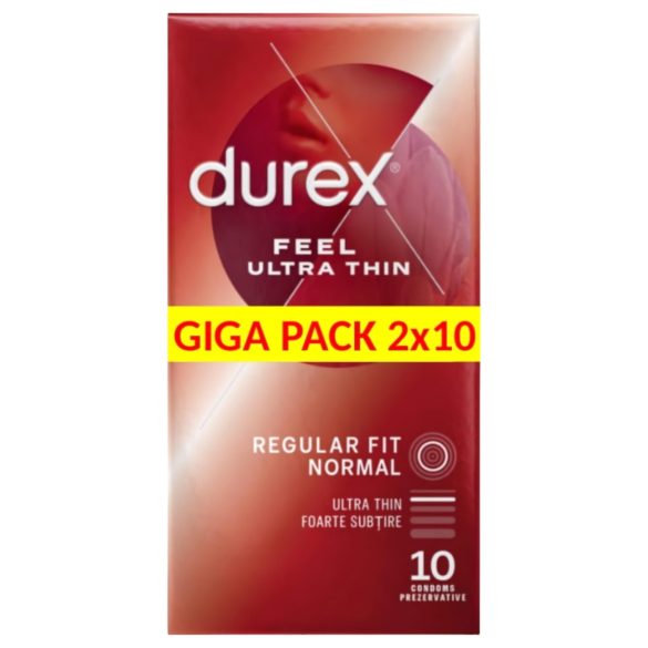 Durex Feel Ultra Thin - ultraohuet kondomit (2x10 kpl)