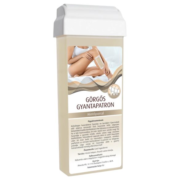 Rullaimen vahapatruuna - leveällä rullapäällä (100 ml) - talkilla